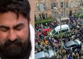 Indian man freed by Immigration officials after crowd blocks the van for hours in Glasgow 11 Glasgow