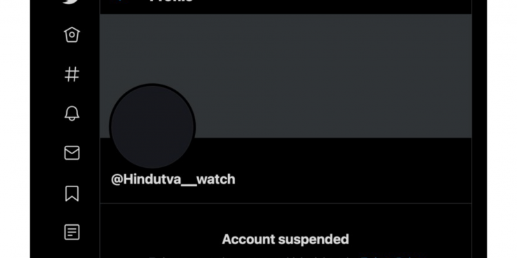 Twitter suspends Hindutva Watch account on Modi government's 'request' 1 HindutvaWatch