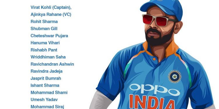 15-member Indian squad for WTC Final against New Zealand 1 Indian Team