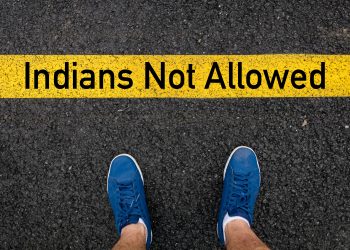 Indians not allowed