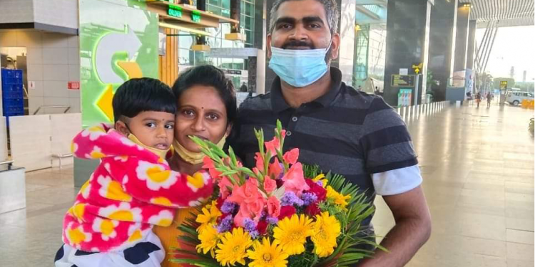 Indian man, charged for blasphemy, returns home from Saudi Arab 1 Harish Bangera