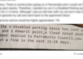 "Hardly 2-3 minutes" may cost this driver $581 and a demerit point 11 Traffic Fine