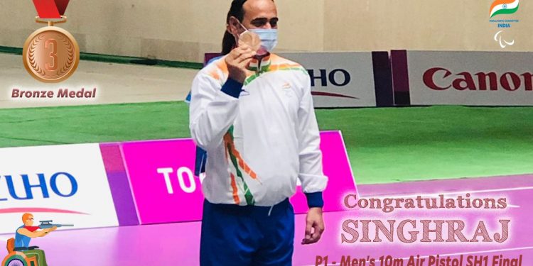Tokyo Paralympics: Shooter Singhraj Adhana wins Bronze