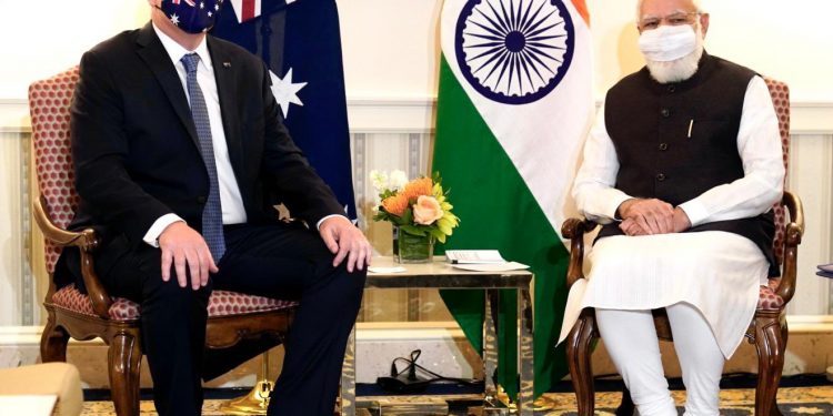 Scott Morrison hails Narendra Modi as 'great friend of Australia' 1 Scott Morrison meets the ‘great friend of Australia’ Narendra Modi