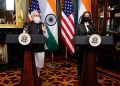 PM Narendra Modi meets Kamala Harris, invites her to visit India 11 PM Narendra Modi meets Kamala Harris, invites her to visit India