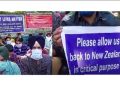 Migrants stranded in India protest at Jantar Mantar in Delhi 12 New Zealand Migrants