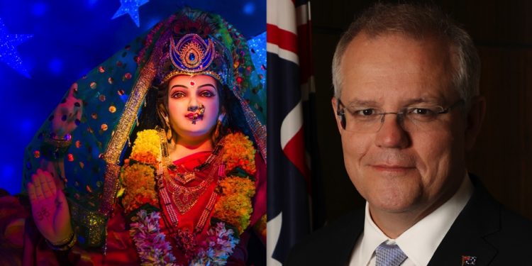 Scott Morrison sends Navratri wishes to Hindus