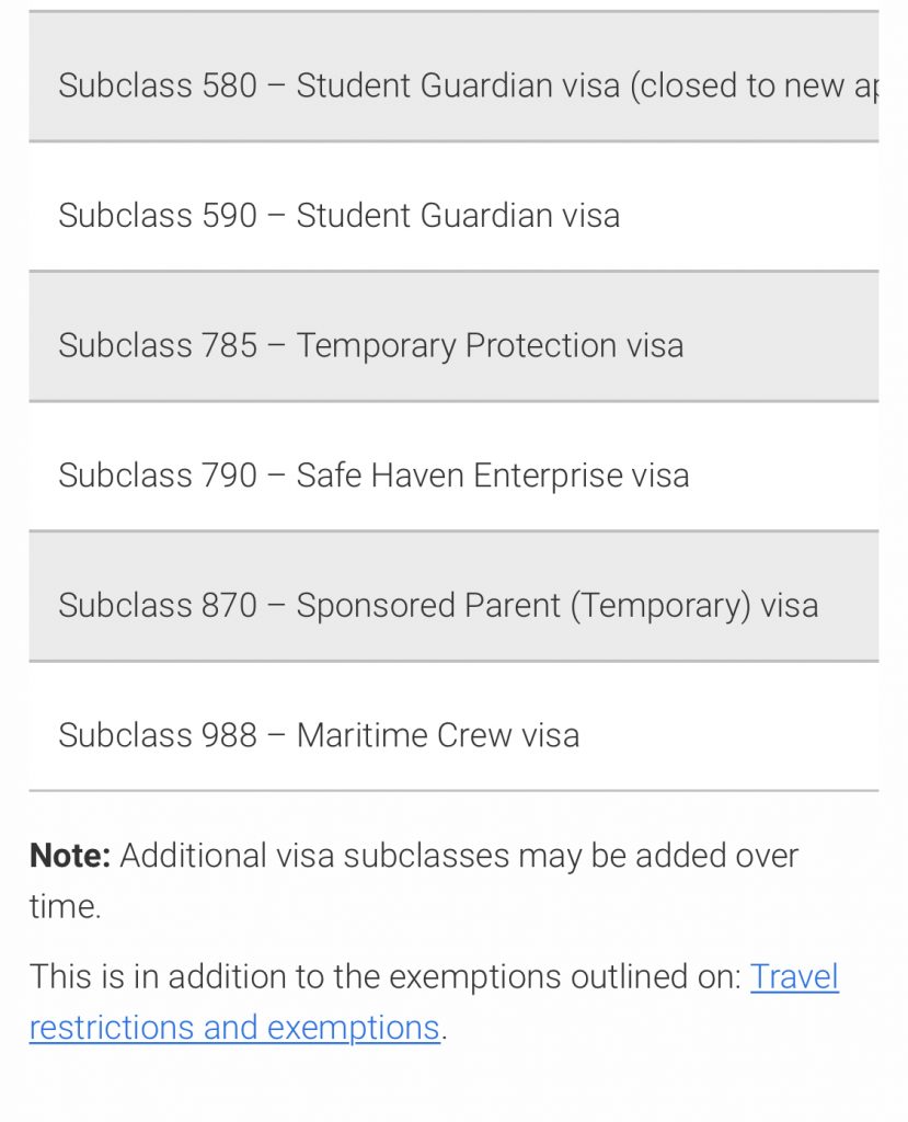 Skilled migrants, temporary visa holders and students can enter Australia without restrictions 4 IMG 2C1AA0A42292 1
