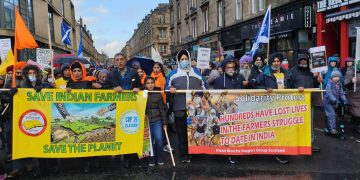 Glasgow reverberates with ‘BJP government Murdabad’ during COP26 protests