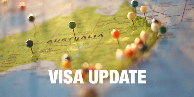 Australia Visa Update
