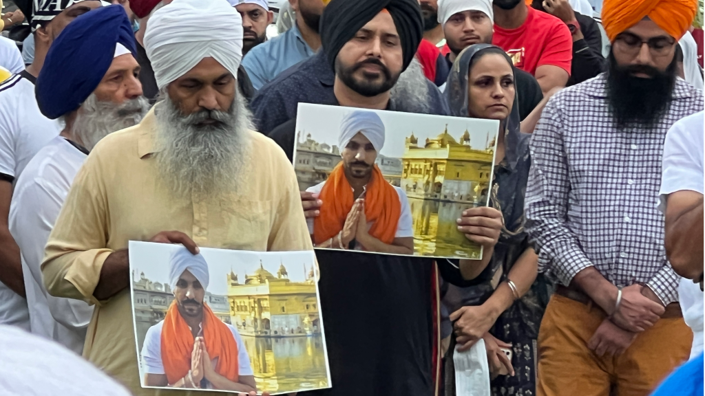 Sydney's Punjabi community pays tribute to Deep Sidhu, appeals to vote for SAD (Amritsar) 3 Deep Sidhu Sydney Sikh community