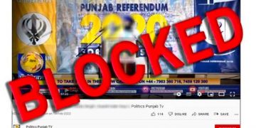 Indian government blocks apps, websites and social media accounts of ‘Punjab Politics TV’