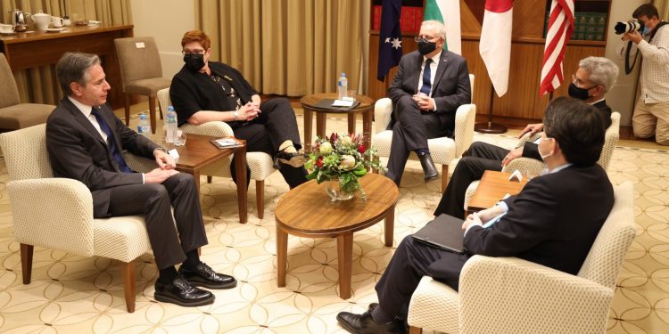 Quad meet in Melbourne; leaders decide to make Indo-Pacific region ‘coercion-free’ 1 Quad leaders pledge in Melbourne-meet to work to ensure 'coercion-free' Indo-Pacific region