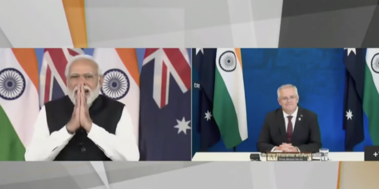 Australia will start recognising degrees completed in India 1 Modi and Morrison Australia India relations