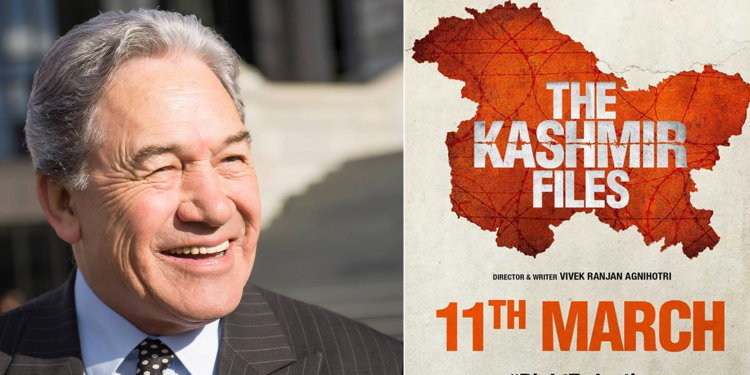 New Zealand's former deputy PM throws his support behind The Kashmir Files 1 The Kashmir Files