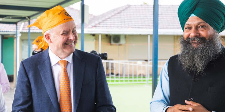 'Warmth and generosity of the Sikh community know no bounds': Anthony Albanese sends Vaisakhi wishes 1 Anthony Albanese vaisakhi
