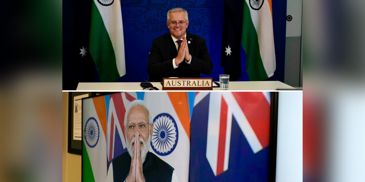 “Time for celebration”: Indian and Australian leaders welcome the 'historic trade agreement' 1 “Time for celebration”: Indian and Australian leaders welcome the ‘historic trade agreement’
