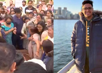 Kartik Vasudev mortal remains arrive in India