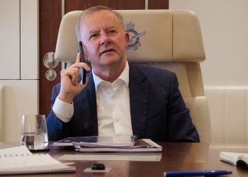 The new Australian Prime Minister Anthony Albanese Photo: twitter.com/AlboMP