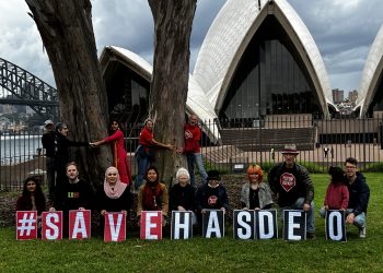 #SaveHasdeo forest India campaign by StopAdani in Australia