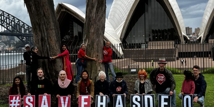 #SaveHasdeo forest India campaign by StopAdani in Australia