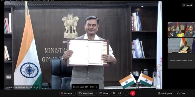 Concerned about climate change, India-Germany sign Joint Declaration of Intent 1 Concerned about climate change, India-Germany sign Joint Declaration of Intent