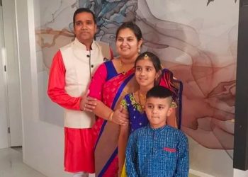 Children of parents killed in Telangana car crash return home to Australia