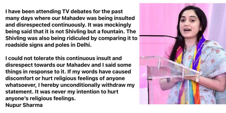 Indonesia and Malaysia summon India's envoys over Nupur Sharma's 'Islamophobic' remarks 1 Nupur Sharma BJP