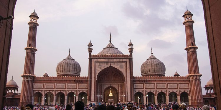delhi-jama-masjid Prophet Protest