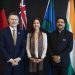 Dharmendra Pradhan, Lisa Singh, Jason Clare