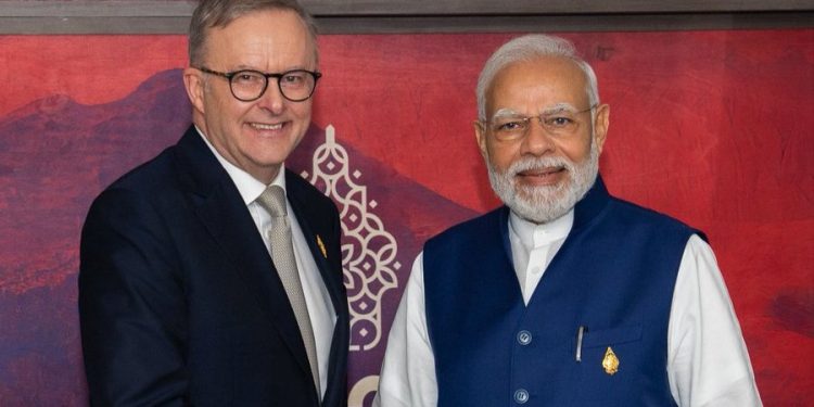 Strengthening the India-Australia Relationship: A Strategic and Growing Partnership in Trade, Education, and Defense 1 Australian parliament ratified the bilateral trade agreement with India