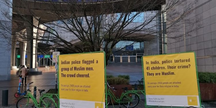 <strong>Indian diaspora holds campaign on Human Rights Day in Brussels</strong> 1 Indian diaspora holds campaign on Human Rights Day in Brussels