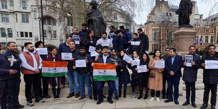 <strong>Indian Overseas Congress denounced “undemocratic” disqualification of Rahul Gandhi</strong> 1 Indian Overseas Congress denounced “undemocratic” disqualification of Rahul Gandhi