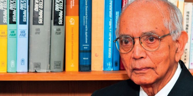 102-year-old CR Rao of Indian origin awarded with Math Nobel Prize