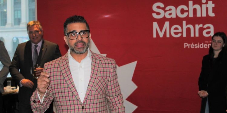 Indo-Canadian Sachit Mehra Elected as President of Canada's Liberal Party 1 Indo-Canadian Sachit Mehra Elected as President of Canada's Liberal Party