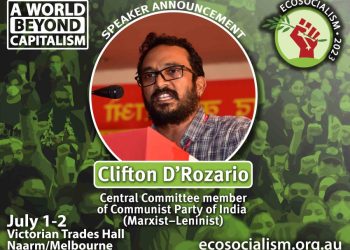Indian lawyer and Dalit rights activist Clifton D’Rozario to speak at Ecosocialism 2023 in Melbourne