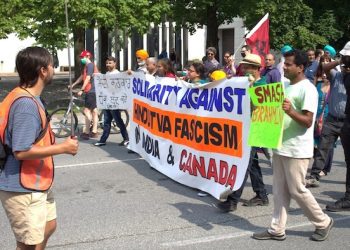 Protest in Ottawa calls out “growing fascism in India and rise of Hindu supremacist groups in Canada”