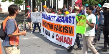 Protest in Ottawa calls out “growing fascism in India and rise of Hindu supremacist groups in Canada”