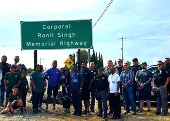 California Honours Fallen Officer Ronil Singh with Memorial Highway
