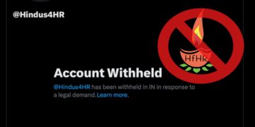 Twitter handles of Hindus for Human Rights and Indian American Muslim Council suspended in India