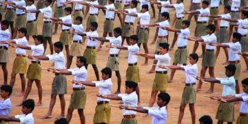 How Narendra Modi’s cult of personality was formed by a powerful Hindu nationalist group with a dark history