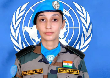 UN military award goes to Major Radhika Sen