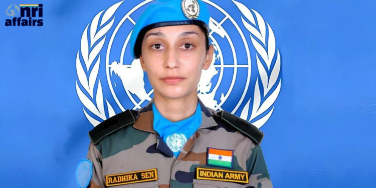 UN military award goes to Major Radhika Sen