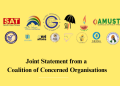 A Joint Statement from a Coalition of Concerned Organisations 9 A Joint Statement from a Coalition of Concerned Organisations