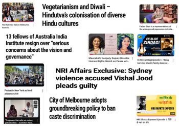 NRI Affairs recognised for courage in journalism by Allies in Colour