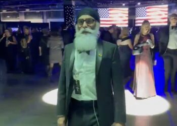 Sikh separatist leader Gurpatwant Singh Pannun attends President Trump's inaugural Liberty Ball. 1 Sikh separatist leader Gurpatwant Singh Pannun attends President Trump’s inaugural Liberty Ball.