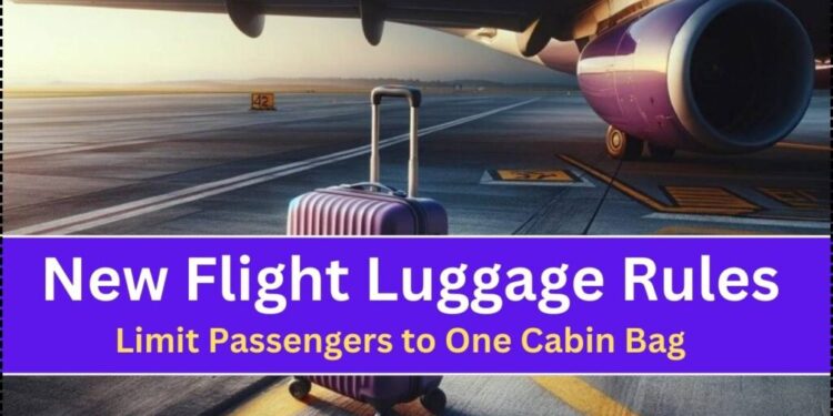 India Enforces New 'One Cabin Bag' Rule to Streamline Air Travel 1 India Enforces New 'One Cabin Bag' Rule to Streamline Air Travel