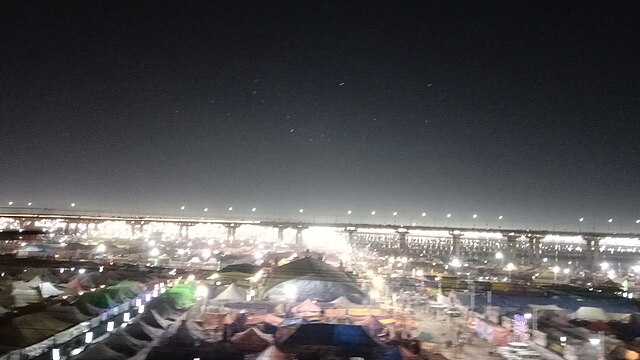 The world’s largest gathering: how India plans to keep 400 million pilgrims safe at the Maha Kumbh Mela festival 2 Prayagraj ardh kumbh mela Night