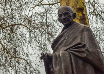 What would Gandhi do about Trump?