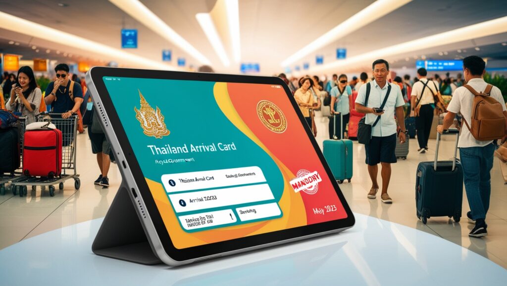 Thailand Introduces Mandatory Digital Arrival Card for Tourists Starting May 2025 2 Thailand Introduces Mandatory Digital Arrival Card for Tourists Starting May 2025 NRI Affairs